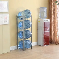 5 Gallon Water Bottle Stand, Metal Water Bottle Holder Storage Rack