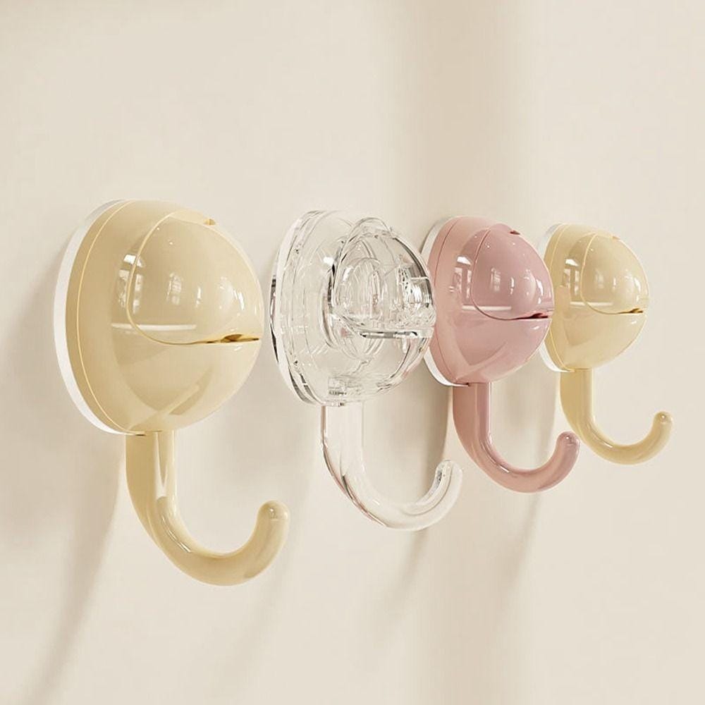 Reusable Suction Cup Hook, Hanger Hook Clip for Bathroom and Kitchen Organization