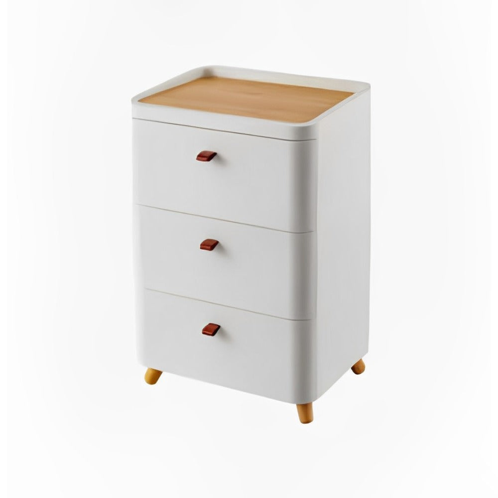 Bedroom Bedside Storage Cabinet Chest Of Drawers, Simple Narrow Drawer Type Storage Stand