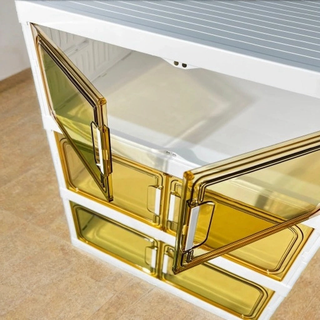 3 Tier Storage Cabinet Bin – Organizer Shelf Rack for Home & Office