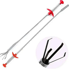 Multifunctional Cleaning Claw, 120 cm Hair Drain Clog Remover Tool for Kitchen Sink, Bathroom Tub, Toilet