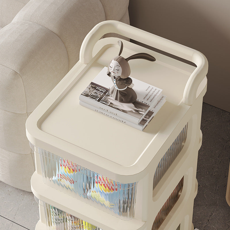 Multifunctional Storage Trolley Rack, Multi- Tier Drawer Cabinet For Kitchen, Bedroom, Office