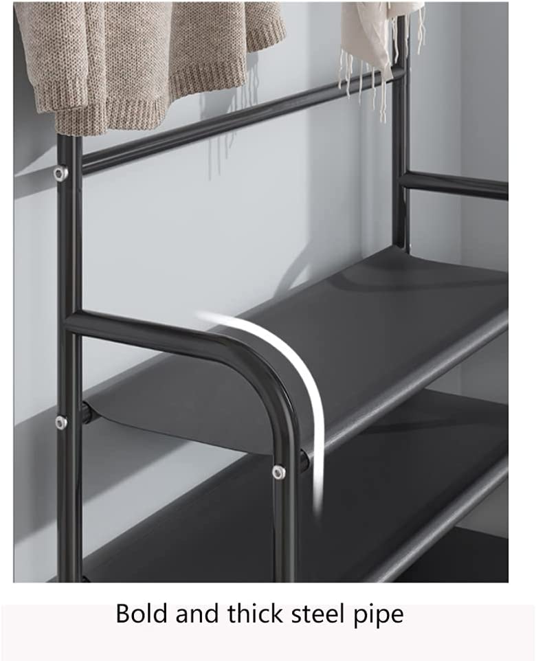 3in1 Multifunctional Hall Tree Shoe Rack with Storage Organizer