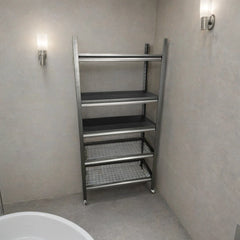 5 -Tier Storage Shelf, Utility Rack, Storage Organizer Stand for Kitchen, Bathroom, Office