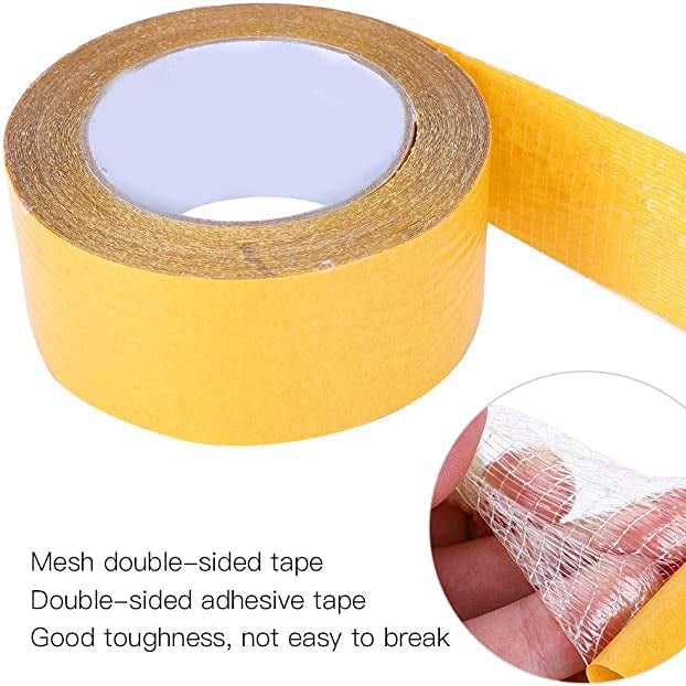 Double Sided Self Adhesive Fiberglass Cloth Strong Tape