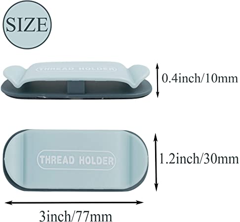 4 Pcs Sticky Hook Plug Holder and Cable Organizer Thread Holder
