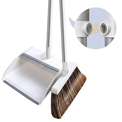 Magnetic Household Broom with Dustpan