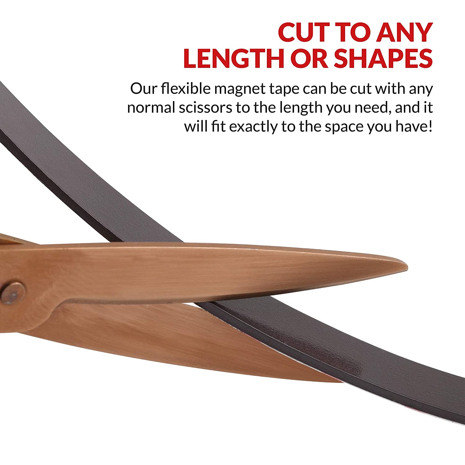 Flexible Magnetic Strip with 3M Premium Self Adhesive