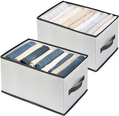 7 Grid Cloth Organizer Wardrobe Storage Box