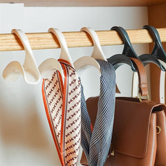 Space-Saving Hanger Hooks for Bags, Belts, Scarves - Handbag and Closet Organizer [2 Pcs]