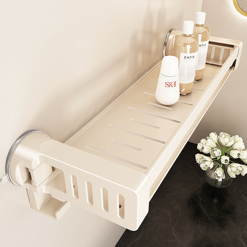 Bathroom shelf rack, Suction Cup Wall Mounted Storage Holder, Shower Shelf Organizer