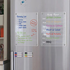 Magnetic Weekly Planner Calendar Sticker for Fridge, Memo Board, Weekly Planner Notice Board