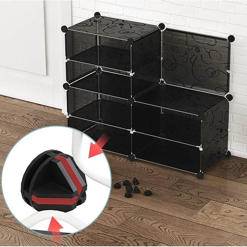 Shoe Storage Cabinet, Plastic Shoe Rack Organizer Shelf