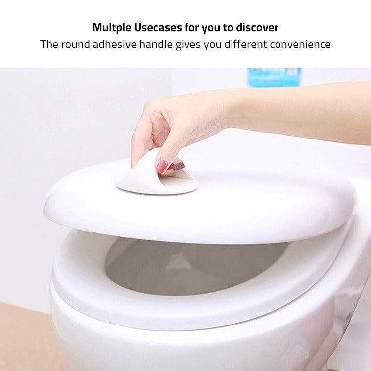 Multi-functional Door Handle, Cabinet Drawer Window Glass Door Pull Handle, Adhesive Toilet Seat Lifter