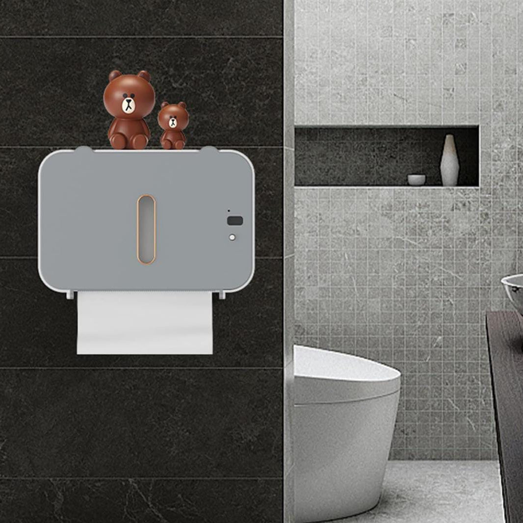 Automatic Tissue Dispenser Box, Smart Sensor Wall Mounted Toilet Paper Dispenser