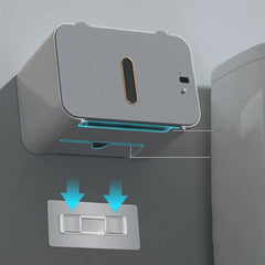 Automatic Tissue Dispenser Box, Smart Sensor Wall Mounted Toilet Paper Dispenser