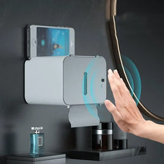 Automatic Tissue Dispenser Box, Smart Sensor Wall Mounted Toilet Paper Dispenser