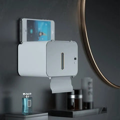 Automatic Tissue Dispenser Box, Smart Sensor Wall Mounted Toilet Paper Dispenser