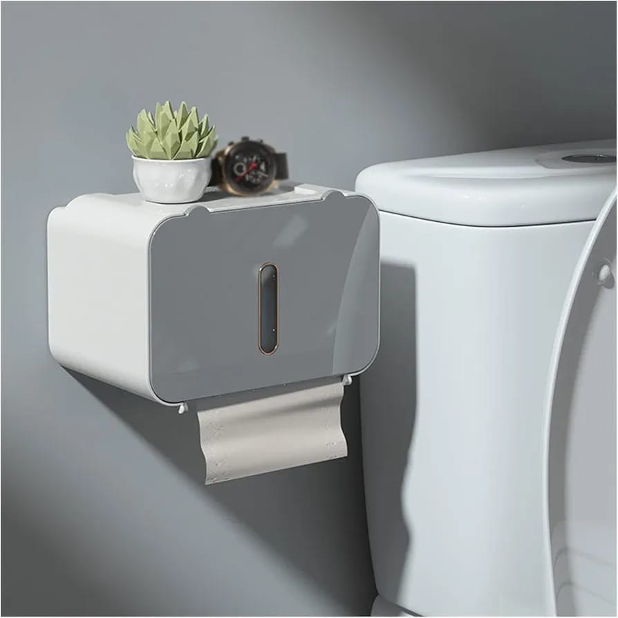 Automatic Tissue Dispenser Box, Smart Sensor Wall Mounted Toilet Paper Dispenser