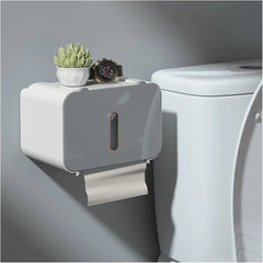 Automatic Tissue Dispenser Box, Smart Sensor Wall Mounted Toilet Paper Dispenser