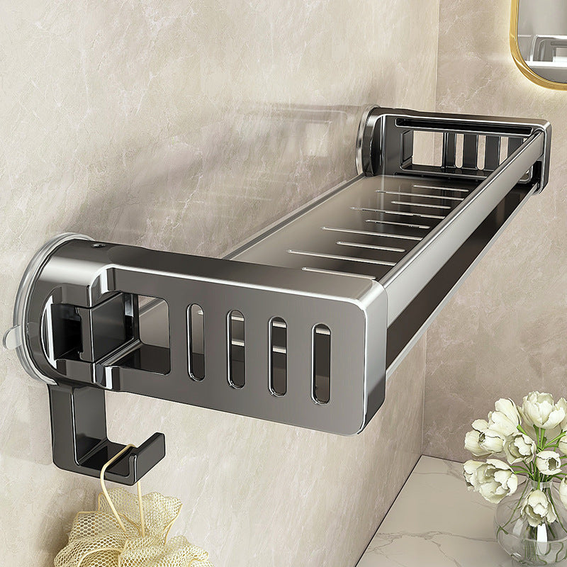 Bathroom shelf rack, Suction Cup Wall Mounted Storage Holder, Shower Shelf Organizer