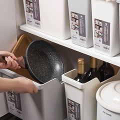 Large Capacity Cabinet Organizing Storage Box, Kitchen Household Storage Basket