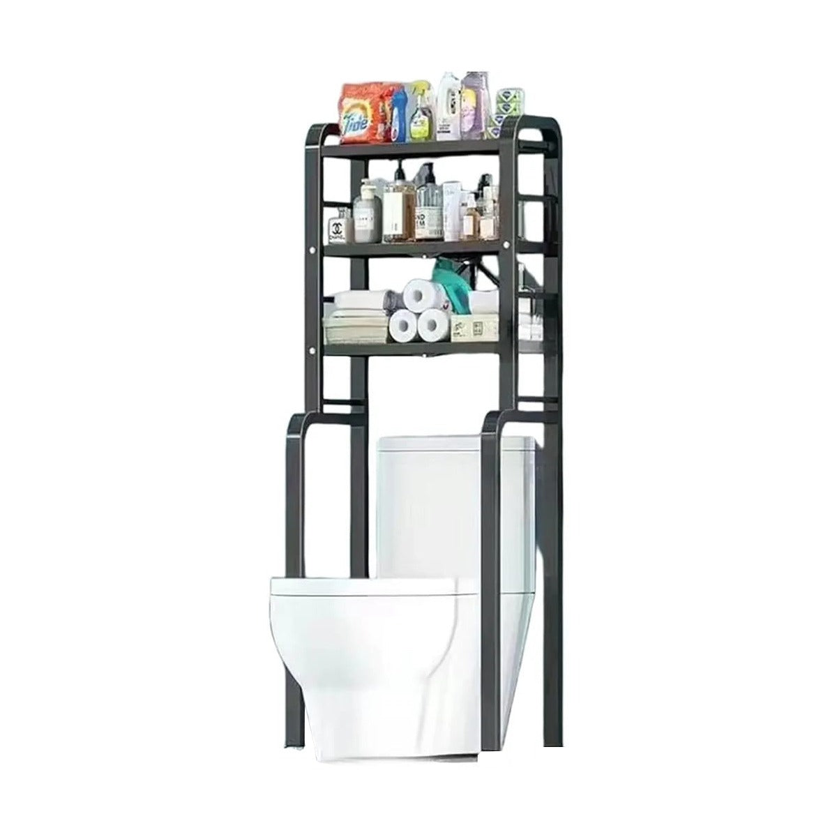 Toilet Storage Rack, Bathroom Storage Cabinet Shelf Organizer, Toilet Multi-layer Storage Stand