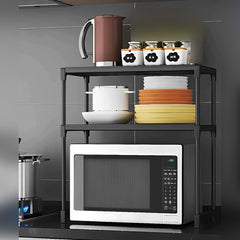 Double Layer Storage Rack, Kitchen Countertop Shelf Stand, Microwave Oven Stand