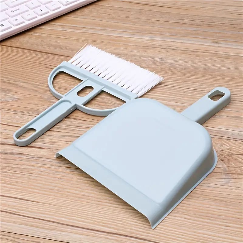 Mini Dustpan Broom Set, Small Garbage Shovel, House Hold Small Brush Cleaning Tool For Tabletop, Countertop, Desk