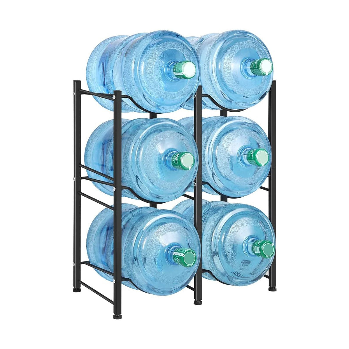 5 Gallon Water Bottle Stand, Metal Water Bottle Holder Storage Rack