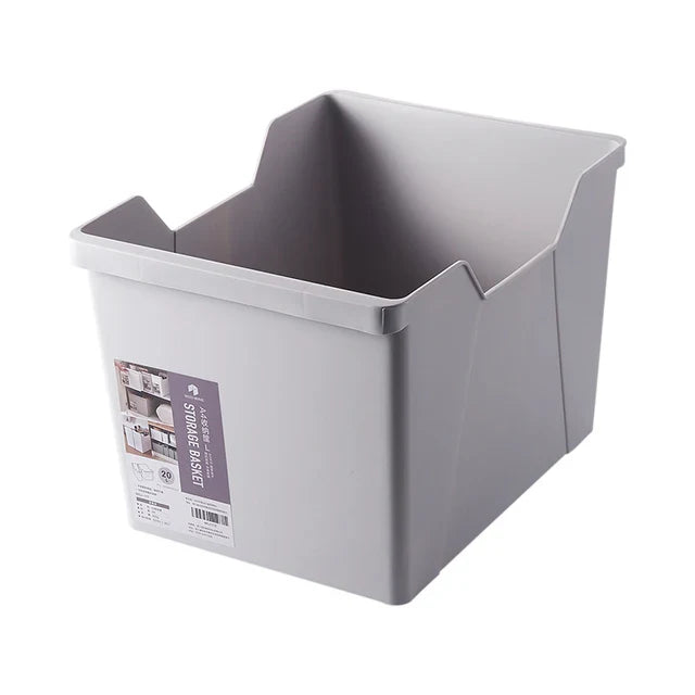 Large Capacity Cabinet Organizing Storage Box, Kitchen Household Storage Basket
