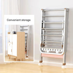 Cloth Drying Rack, Foldable Cloth Rail, Cloth Hanger Laundry Stand