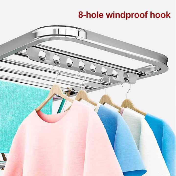 Cloth Drying Rack, Foldable Cloth Rail, Cloth Hanger Laundry Stand
