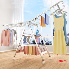 Cloth Drying Rack, Foldable Cloth Rail, Cloth Hanger Laundry Stand