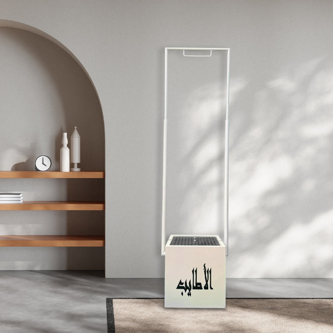 Cloth Incense Burner Rack Stand, Height Adjustable Garment Steamer Vertical Hanger Stand