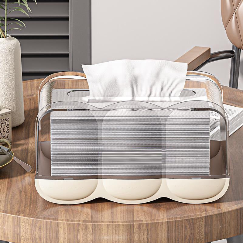 Transparent Tissue Box, Dustproof Tissue Holder for Home, Office Use