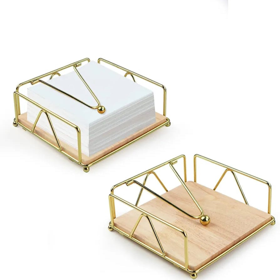 Creative Paper Towel Dispenser, Metal Napkin Holder For Table, Tissue Paper Storage Rack