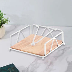 Creative Paper Towel Dispenser, Metal Napkin Holder For Table, Tissue Paper Storage Rack