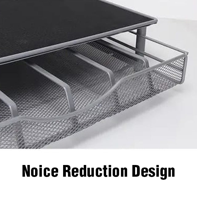 Coffee Pod Holder, Metal Coffee Capsule Organizer Rack, Coffee Machine Storage Stand