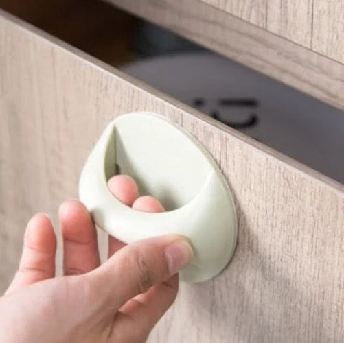 Multi-functional Door Handle, Cabinet Drawer Window Glass Door Pull Handle, Adhesive Toilet Seat Lifter