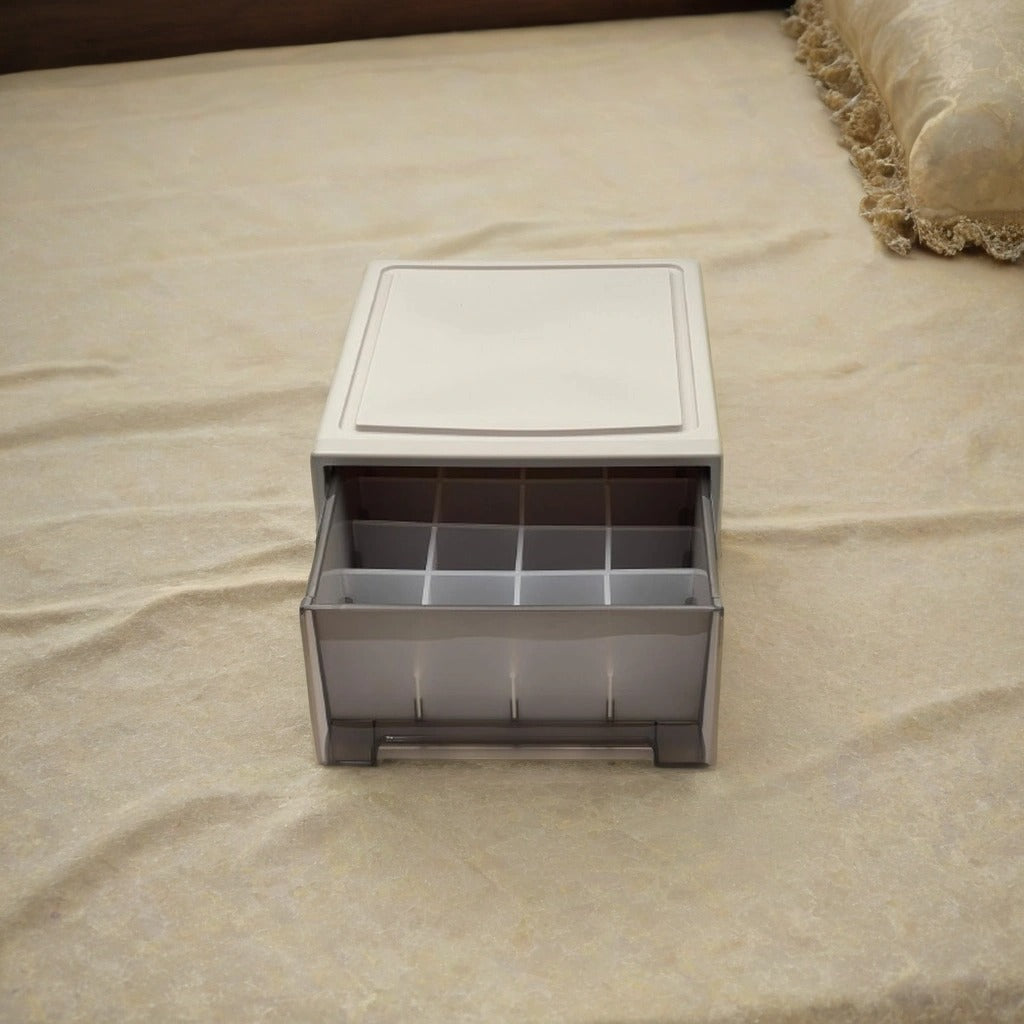 Drawer Type Wardrobe Organizer Box, Stackable Clothes Storage Container Underwear, Socks Organizer Rack