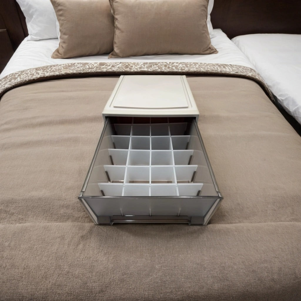Drawer Type Wardrobe Organizer Box, Stackable Clothes Storage Container Underwear, Socks Organizer Rack