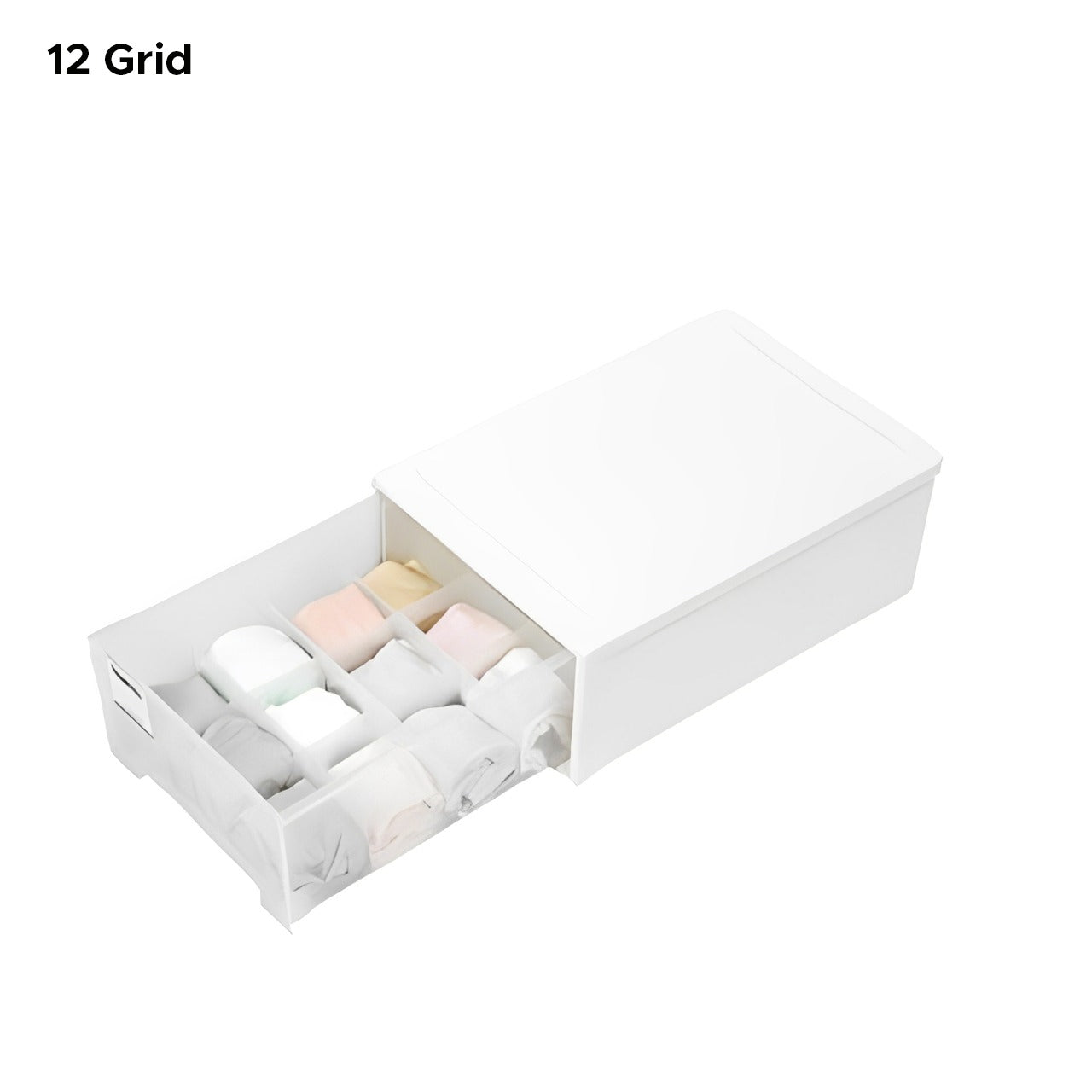 Drawer Type Wardrobe Organizer Box, Stackable Clothes Storage Container Underwear, Socks Organizer Rack
