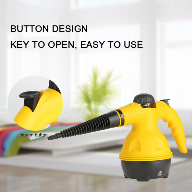 Electric Steam Cleaner, Handheld Pressurized Multi-Purpose Cleaning Tool for Home, Car