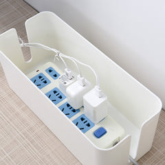 Cable Organizer Box, Extension Socket Storage Box For Desktop, Cable Hiding Box, Household Cord Organizer