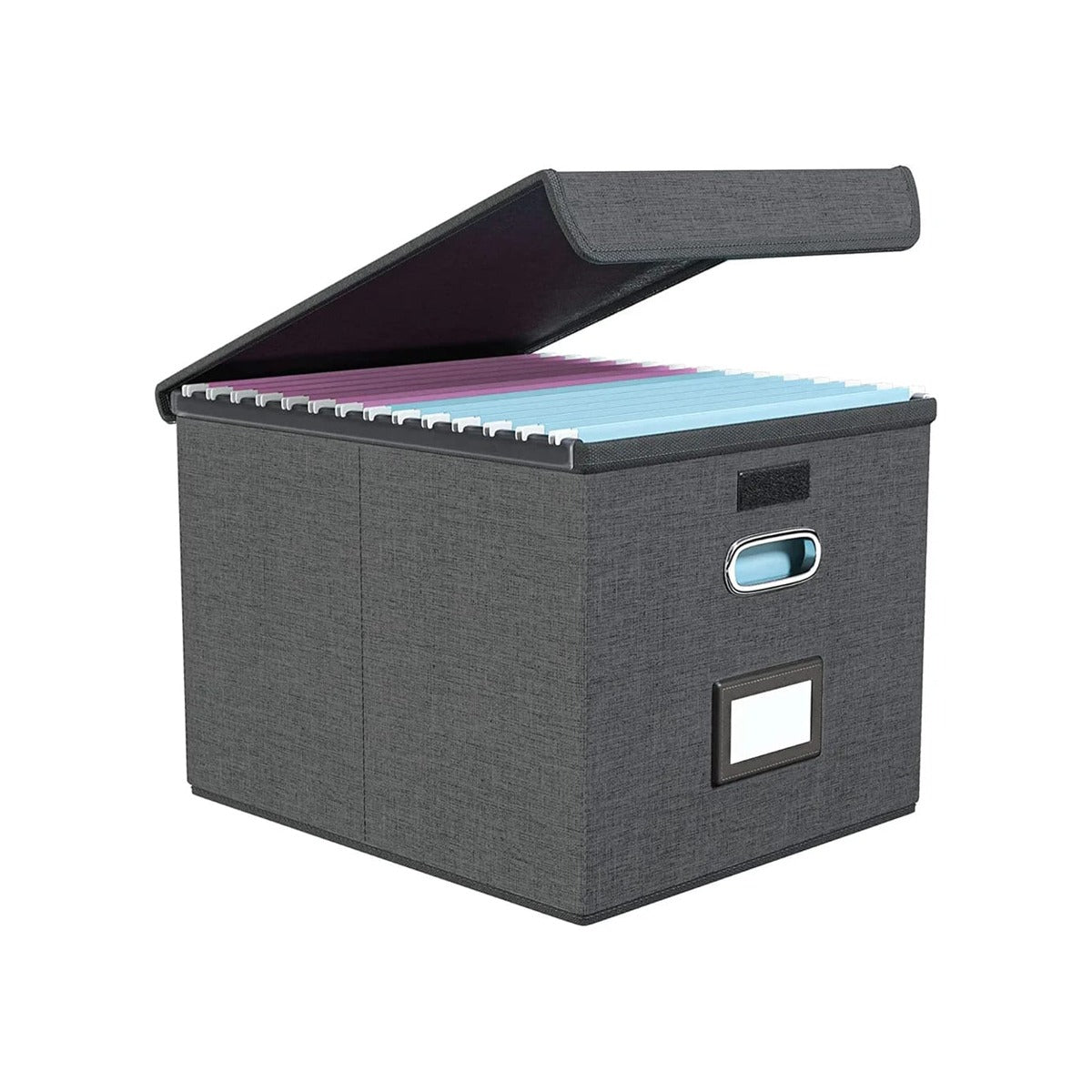 File Organizer Box, Collapsible File Storage Container