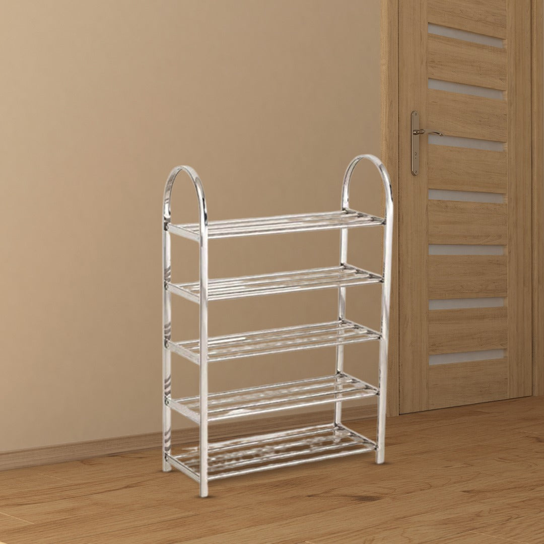 Multi-Layer Stainless Steel Shoes Rack - Space-Saving Shoe Cabinet Shelf