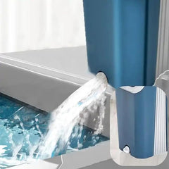 Flat Floor Mop Hands-Free Squeeze Bucket Set with Extra 3 Pads