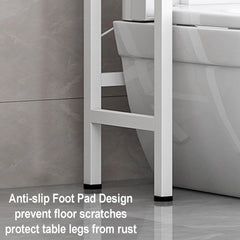 Toilet Storage Cabinet, Over The Toilet Rack Shelf, Space Saving Bathroom Organizer