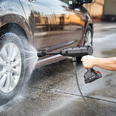 Green Lion CX240 Cordless Pressure Wash Gun, 240W Power, 8m Spray Range